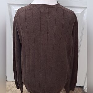 Brown Arrow Crew Neck Sweater   Size XL